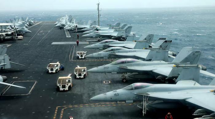 Une Armada Navale Américaine en Route vers le Moyen-Orient, Trump Met en Garde l'Iran